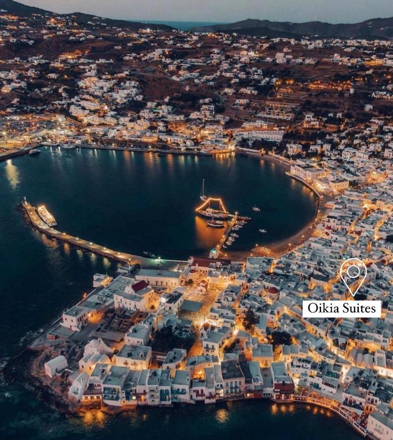 Oikia Suites Mykonos Mykonos Town ภายนอก รูปภาพ