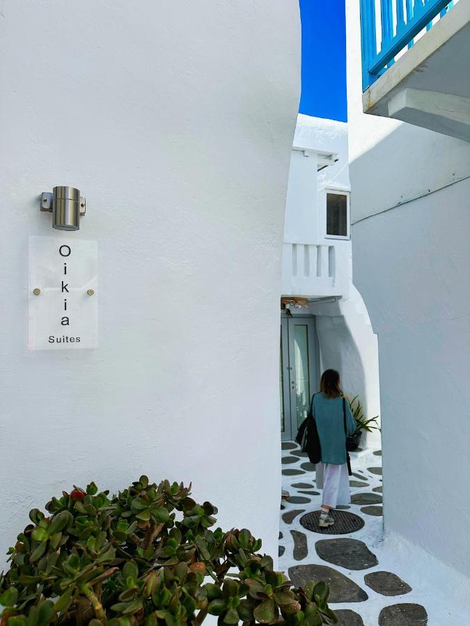Oikia Suites Mykonos Mykonos Town ภายนอก รูปภาพ